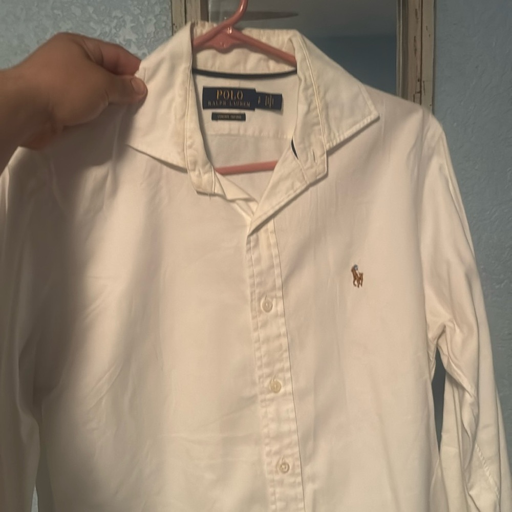 Ralph Lauren Lucury Oxford in white